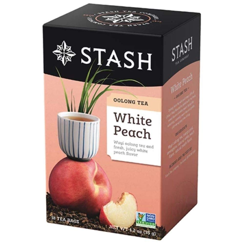 Stash Tea Oolong White Peach Wuy Tea (6x18 CT)