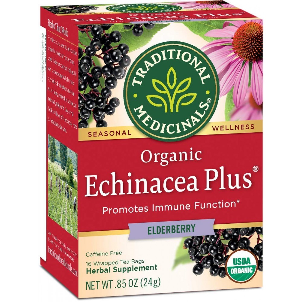 Traditional Medicinals Echinacea Elder Tea (6x16 Bag)