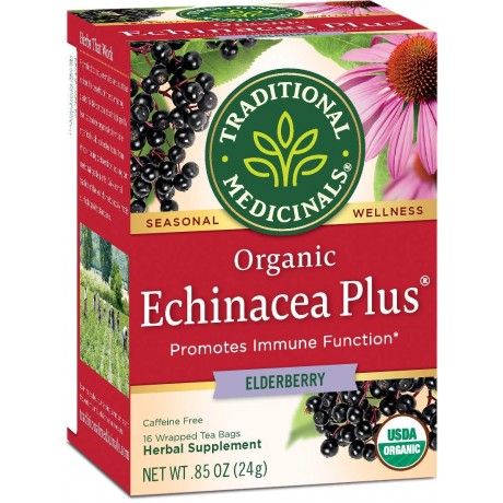 Traditional Medicinals Echinacea Elder Tea (6x16 Bag)