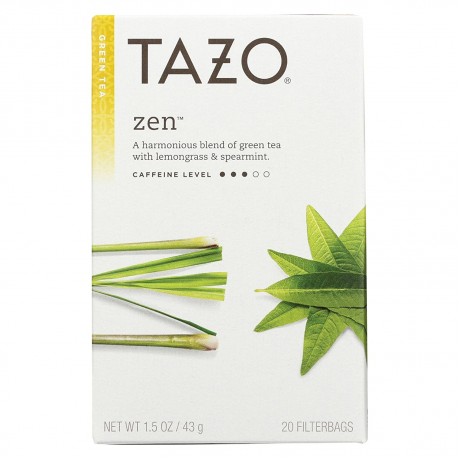 Tazo Tea Zen Green Tea (6x20 Bag)