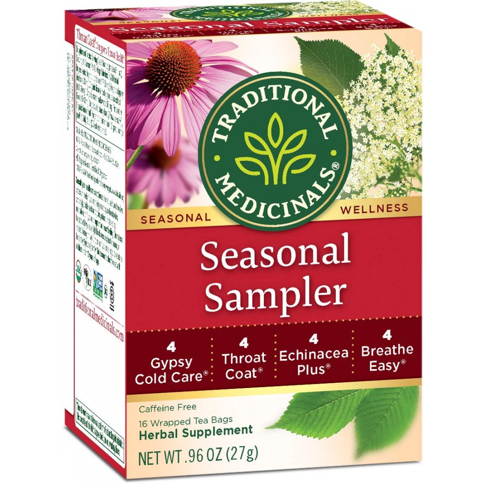 Traditional Medicinals Cold Season Sampler Herb Tea (1x16 Bag)