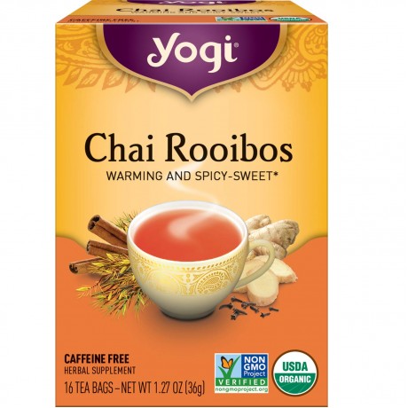 Yogi Redbush Chai Tea (6x16 Bag)