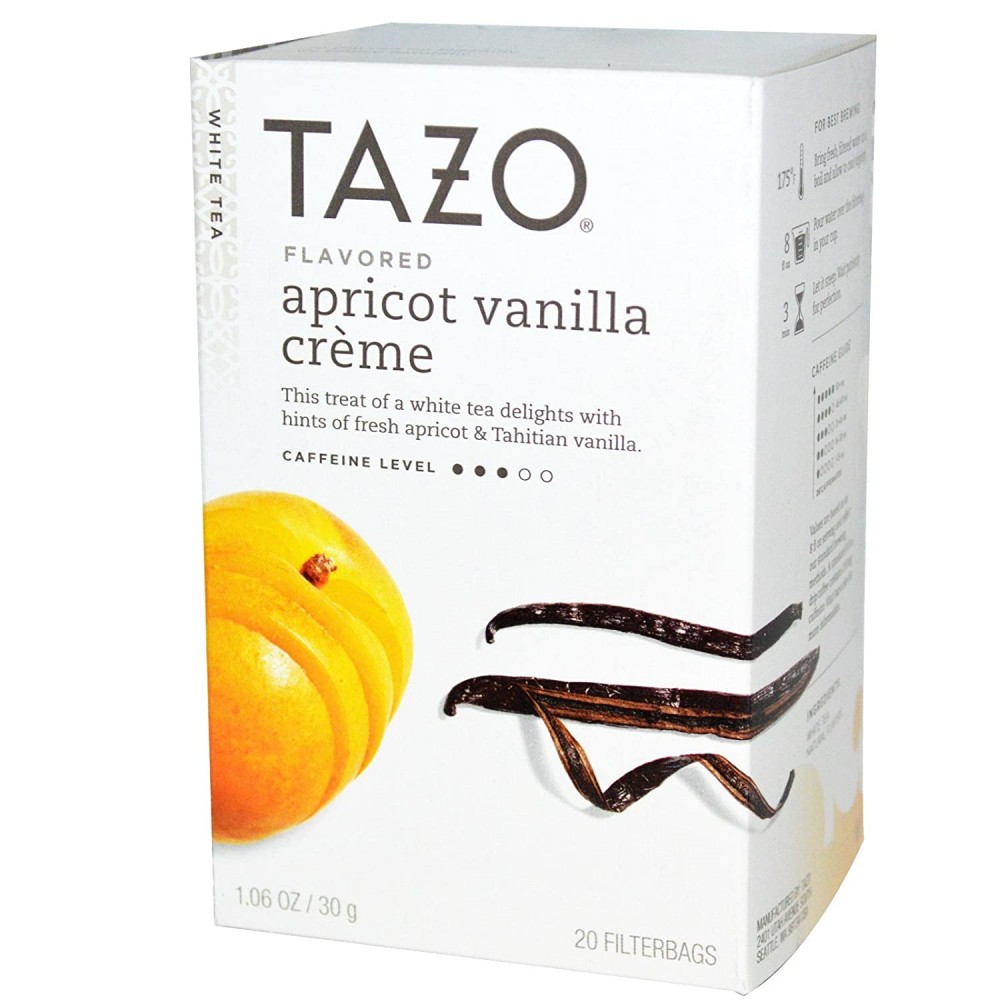 Tazo Tea Vanilla Apricot White Tea (6x20 Bag)