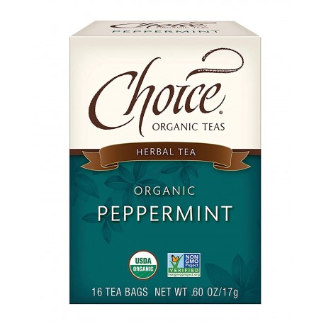 Choice Organic Teas Peppermint (6x16 Bag)