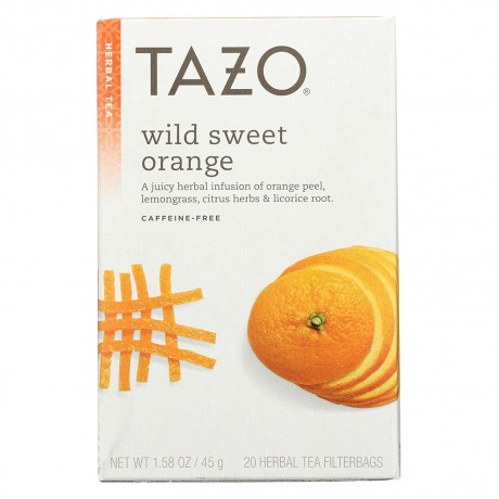 Tazo Tea Herbal Wild Sweet Orange Tea (6x20 Bag)