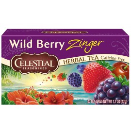 Celestial Seasonings Wild Berry Zinger Herb Tea (6x20bag)