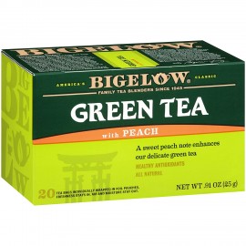 Bigelow Green Tea with Peach (6x20 EA)