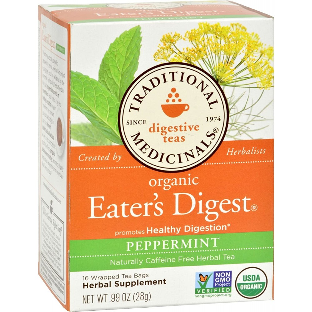 Traditional Medicinals Eater's Digest Herb Tea (1x16 Bag)