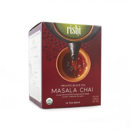 Rishi Tea Masala Chai, FT (6x15 BAG)