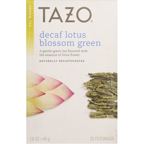 Tazo Tea Lotus Decaf Green Tea (6x20 Bag)