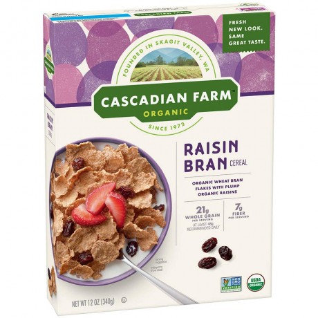 Cascadian Farm Raisin Bran (10x12OZ )