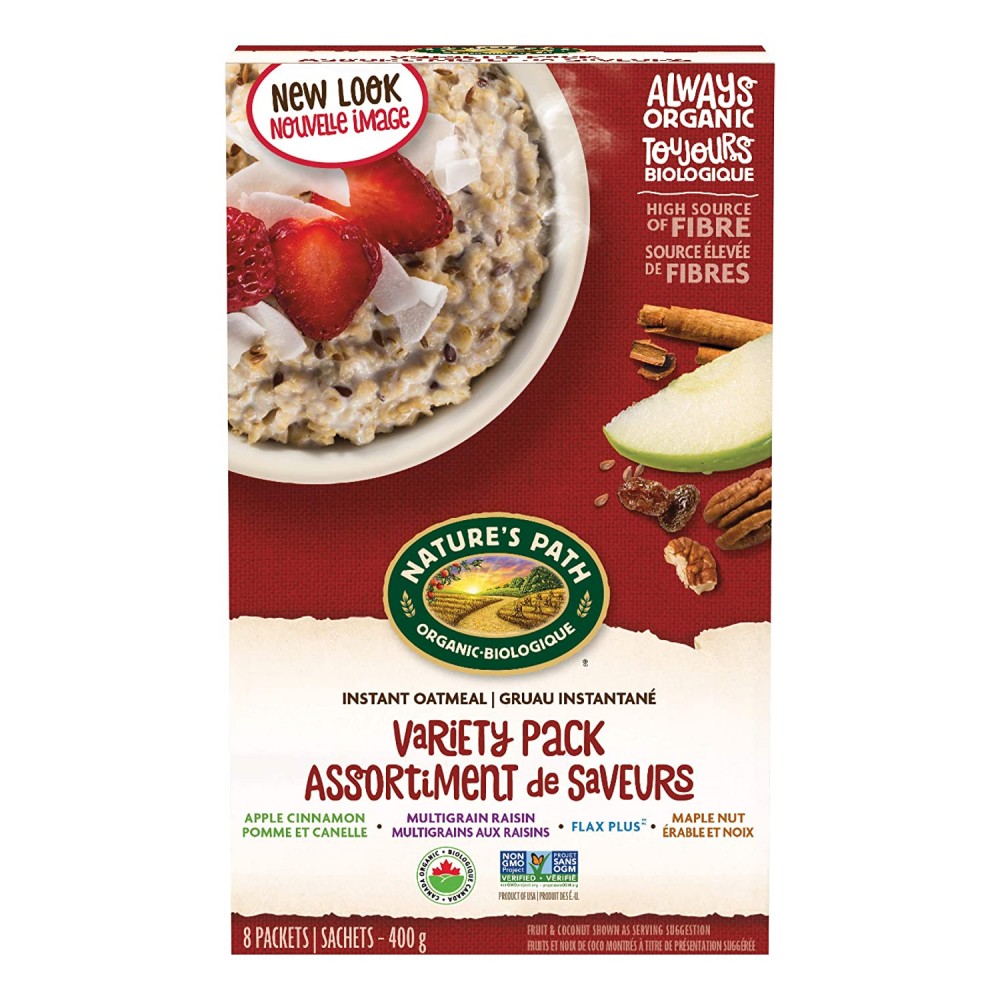 Nature's Path Variety Oatmeal Pouch (6x8x1.7 Oz)