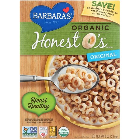 Barbara's Bakery Honest O's Original (6x8OZ )