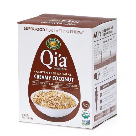 Nature's Path Qi'a Superfoods Hot Oatmeal Creamy Coconut (6x8 OZ)