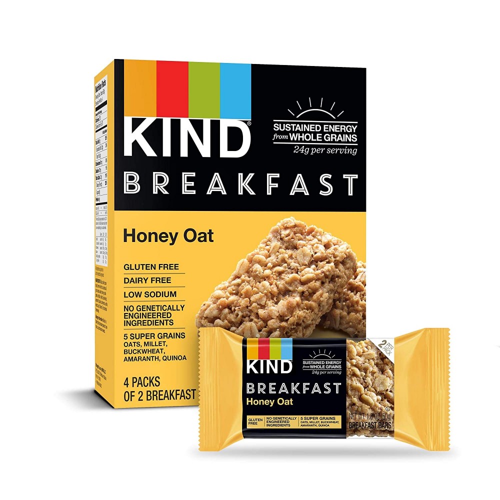 Kind Breakfast Honey Oats (8x4 PACK)