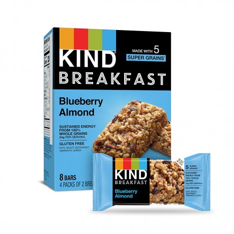 Kind Breakfast Bar Blueberry Almond (8x4 PACK)