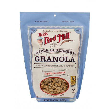 Bob's Red Mill Apple BlueBerry Granola Nf (4x12OZ )