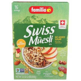 Familia Muesli Swiss Sugar Free (6x32 Oz)