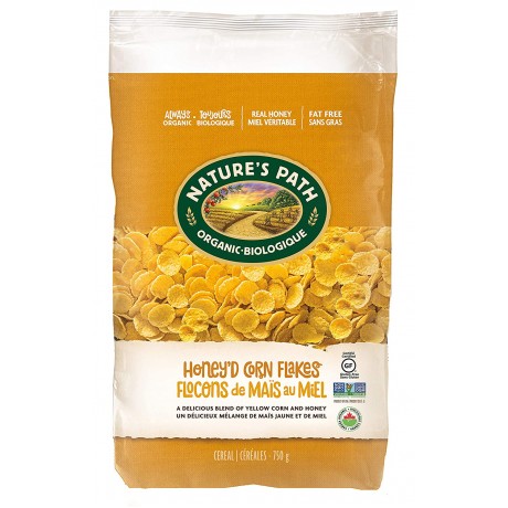 Nature's Path Honey'd Corn Flake Cereal (6x26.4 Oz)