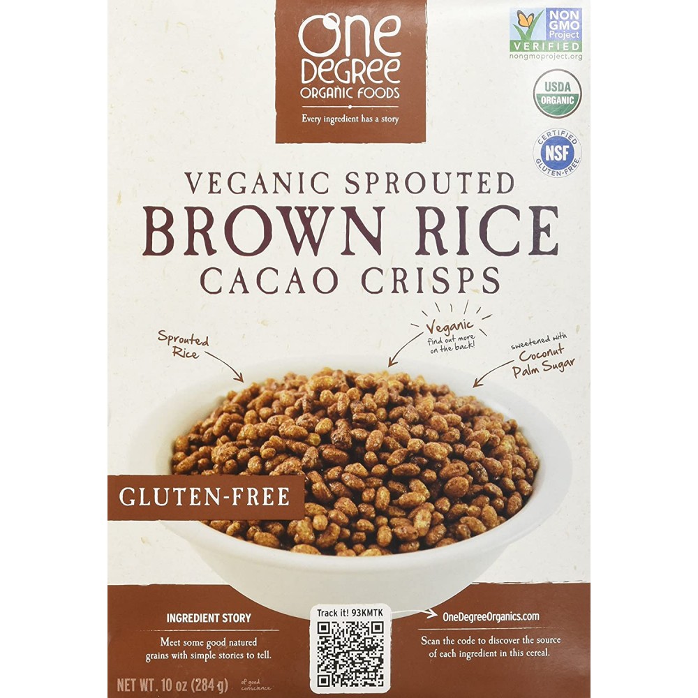 One Degree Organic Foods Odof Brown Rice Cacao (6X10 OZ)