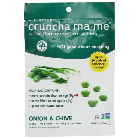 Cruncha Ma-Me Edamame On/Chive (8x0.7OZ )