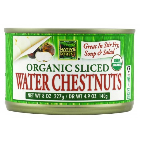 Native Forest Sliced Water Chestnut (6x8 OZ)