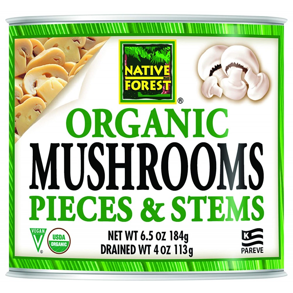 Native Forest Mushrooms Pieces/Stems (12x6.5OZ )