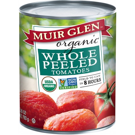 Muir Glen Whole Peeled Tomato (12x28 Oz)