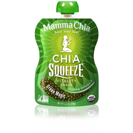 Mamma Chia Organic Green Magic Squeeze (16x3.5 OZ)