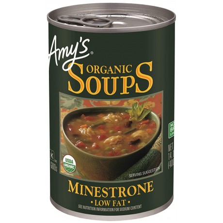 Amy's Minestrone w/Veg Soup (12x14.1OZ )