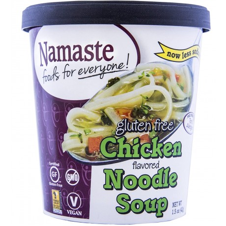 Namaste Foods Chicken Noodle, Flvrd Non Meat (12x1.5 OZ)