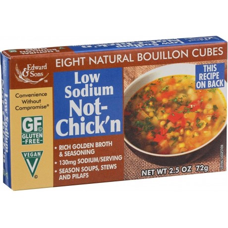 Edward & Sons No Chicken Boulln Lowsod (12x2.5OZ )